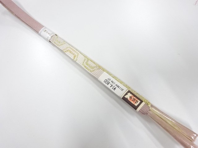 JAPANESE KIMONO / UNUSED KOREI HAND-TIED OBIJIME